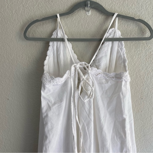 NEW Free People Lovely Maxi Dress Crochet Top Beachy - Picture 13 of 15